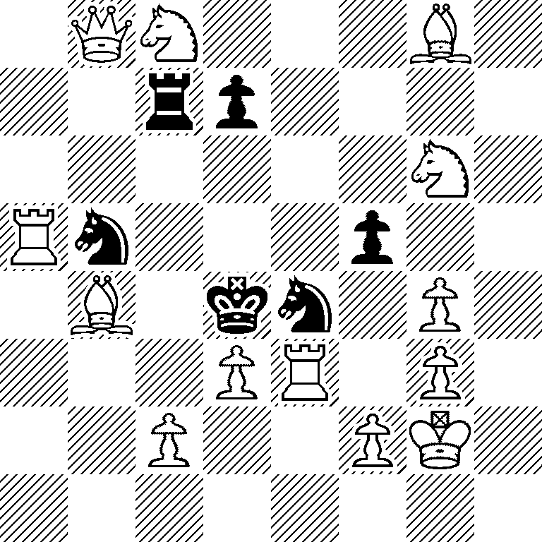 1QN3B1/2rp4/6N1/Rn3p2/1B1kn1P1/3PR1P1/2P2PK1/8