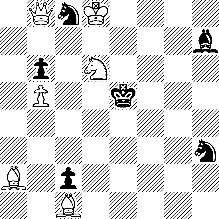 1QnK4/7b/1p1N4/1P2k3/8/7n/B1p5/2B5