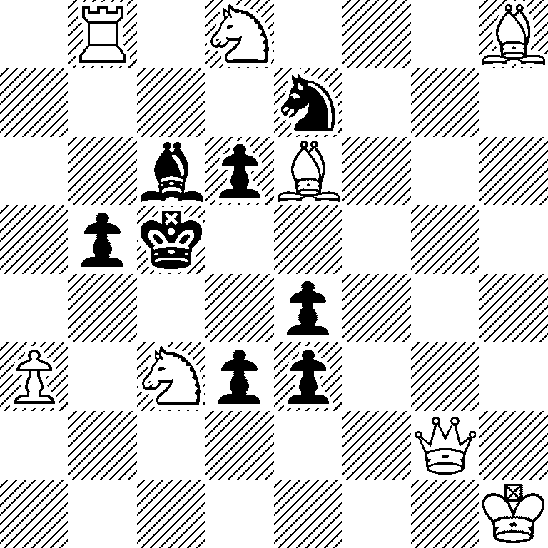 1R1N3B/4n3/2bpB3/1pk5/4p3/P1Npp3/6Q1/7K