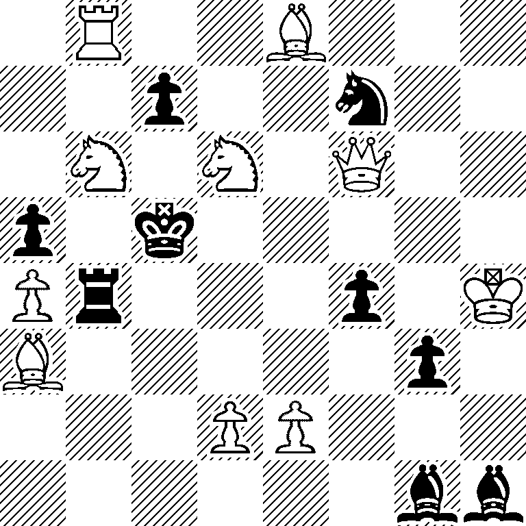 1R2B3/2p2n2/1N1N1Q2/p1k5/Pr3p1K/B5p1/3PP3/6bb
