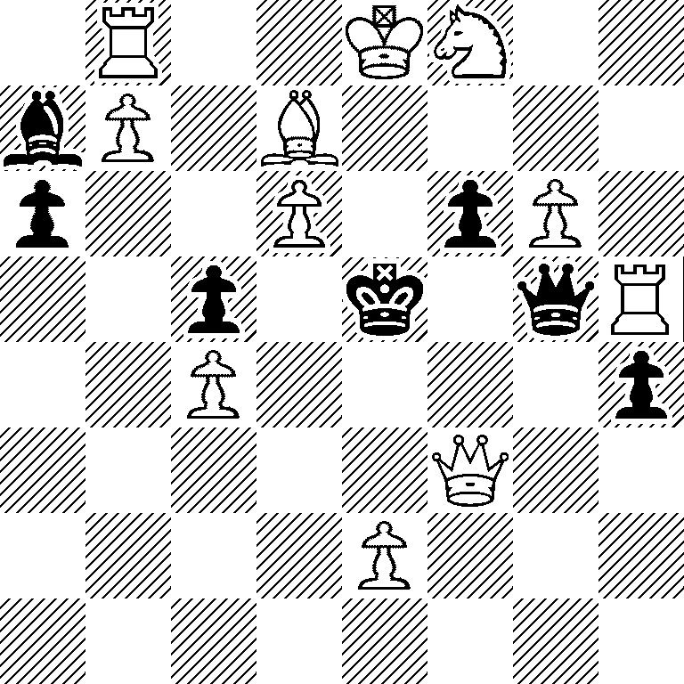 1R2KN2/bP1B4/p2P1pP1/2p1k1qR/2P4p/5Q2/4P3/8