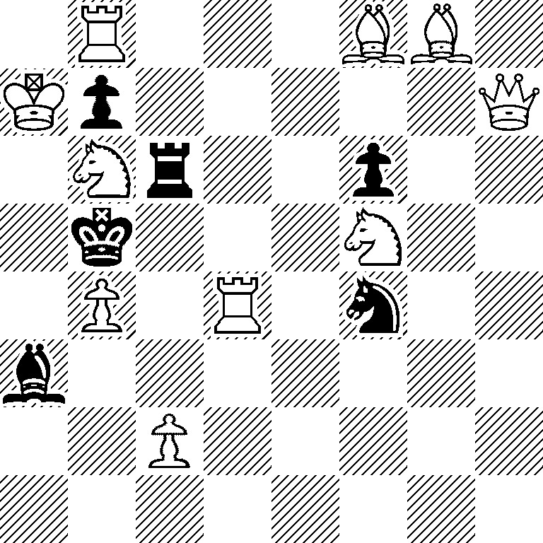 1R3BB1/Kp5Q/1Nr2p2/1k3N2/1P1R1n2/b7/2P5/8