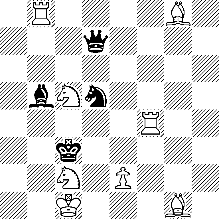1R4B1/3q4/8/1bNn4/5R2/2k5/2N1P3/2K3B1