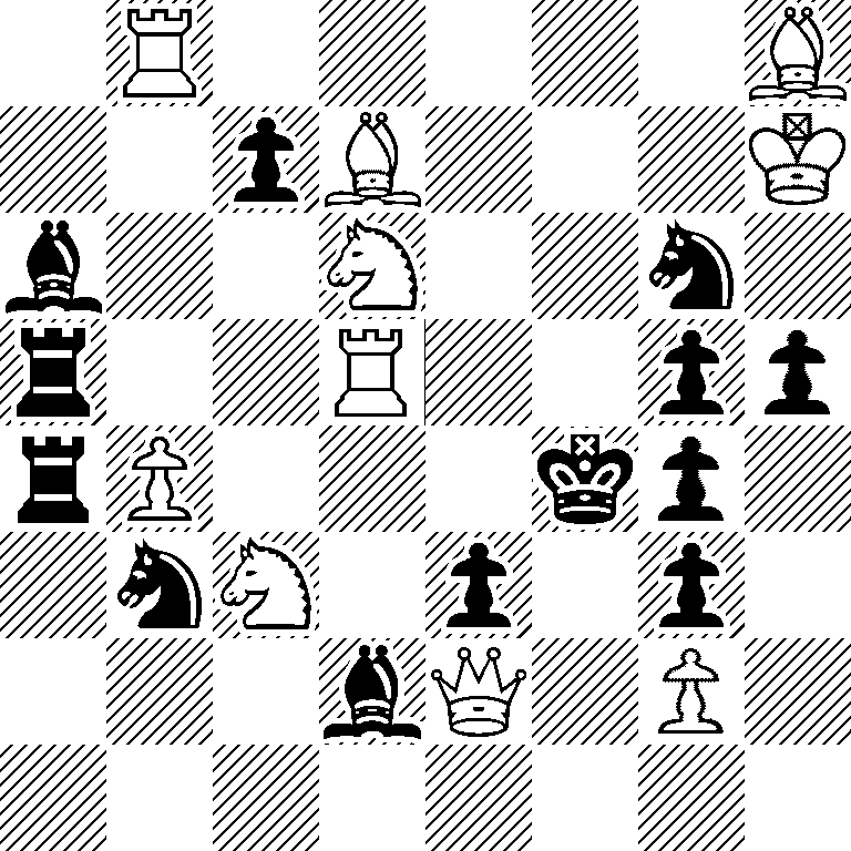 1R5B/2pB3K/b2N2n1/r2R2pp/rP3kp1/1nN1p1p1/3bQ1P1/8