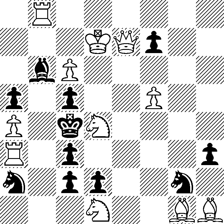 1R6/3KQp2/1bP5/p1p2P2/P1kN4/R1p4p/n1pp2n1/3N2BB