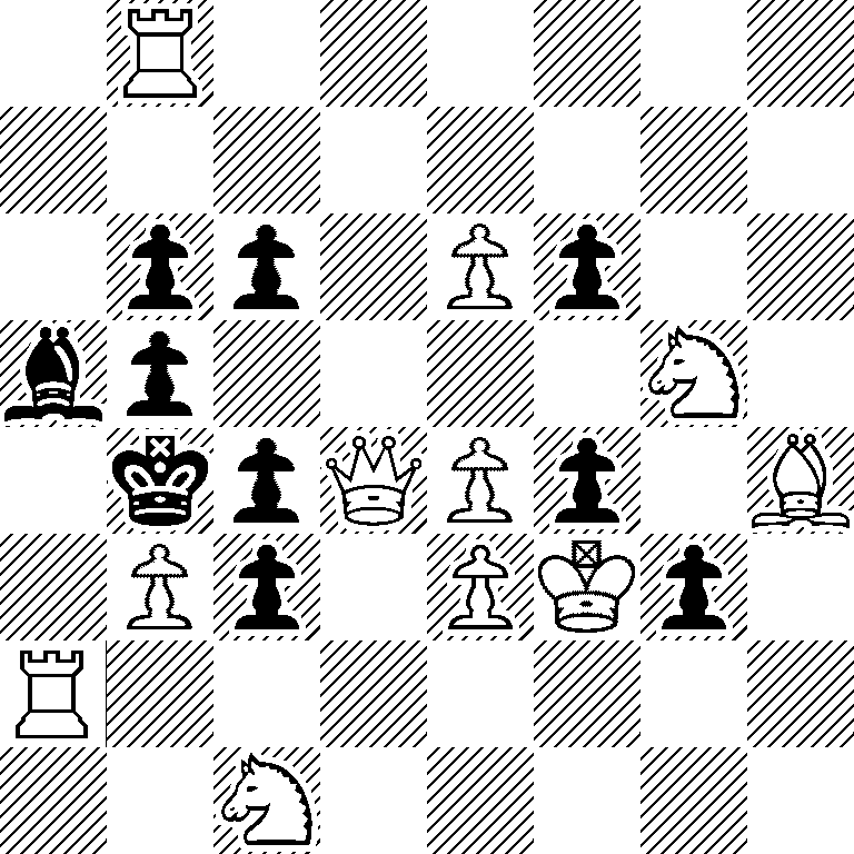 1R6/8/1pp1Pp2/bp4N1/1kpQPp1B/1Pp1PKp1/R7/2N5