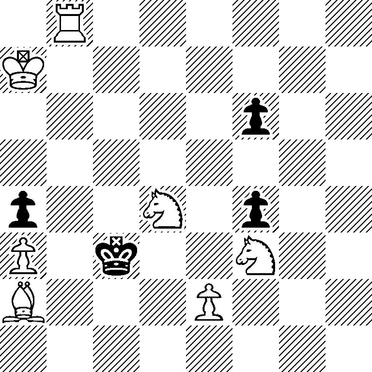 1R6/K7/5p2/8/p2N1p2/P1k2N2/B3P3/8