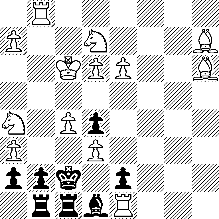 1R6/P2N3B/2KPP2B/8/N1Pp4/P2P4/ppk1p3/1rrbR3