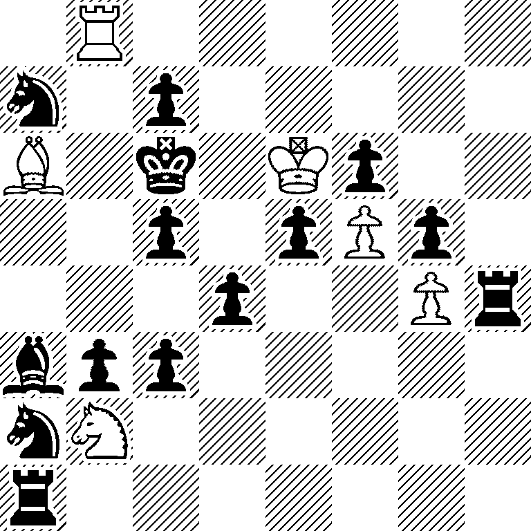 1R6/n1p5/B1k1Kp2/2p1pPp1/3p2Pr/bpp5/nN6/r7