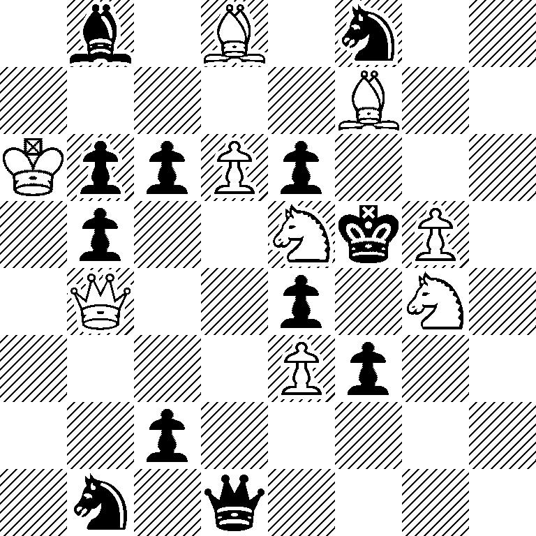 1b1B1n2/5B2/KppPp3/1p2NkP1/1Q2p1N1/4Pp2/2p5/1n1q4