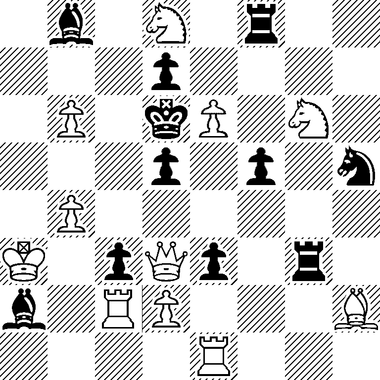 1b1N1r2/3p4/1P1kP1N1/3p1p1n/1P6/K1pQp1r1/b1RP3B/4R3