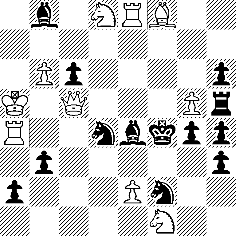 1b1NRB2/8/1Pp4p/K1Q3Pr/R2nbkpp/1p5p/p3Pn2/5N2
