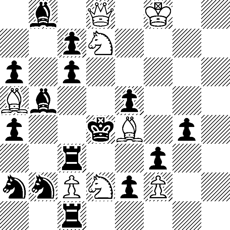 1b1Q1K2/2pN4/p1p5/Bb2p3/p2kB1p1/2r2p2/nnPNpP2/2r5