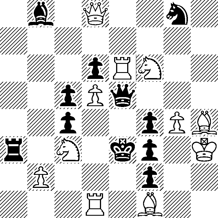 1b1Q2n1/8/3pRN2/2pPq3/2p2pPB/r1N1kp1K/1P3p2/3R1B2