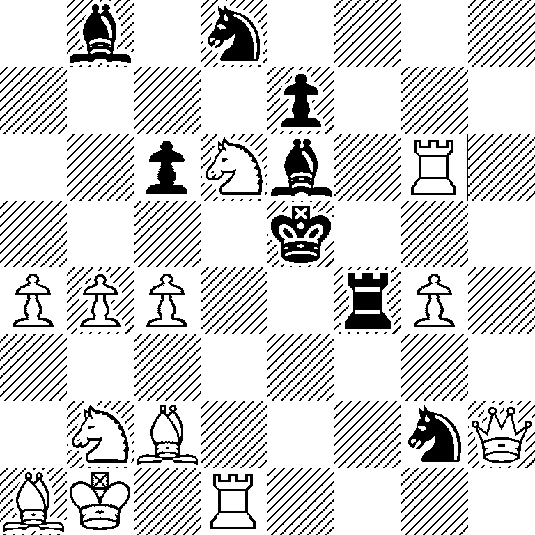 1b1n4/4p3/2pNb1R1/4k3/PPP2rP1/8/1NB3nQ/BK1R4