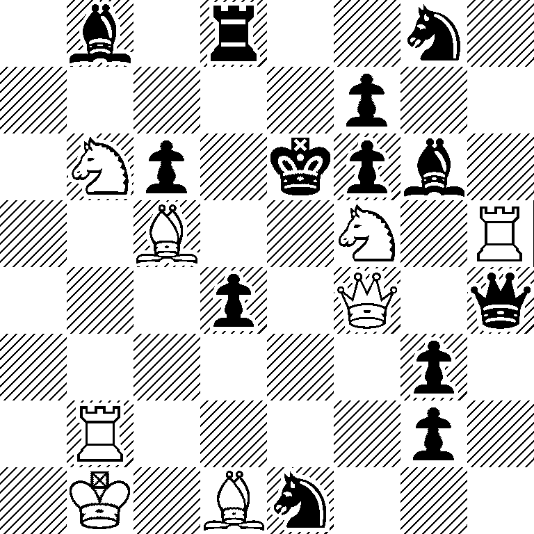 1b1r2n1/5p2/1Np1kpb1/2B2N1R/3p1Q1q/6p1/1R4p1/1K1Bn3