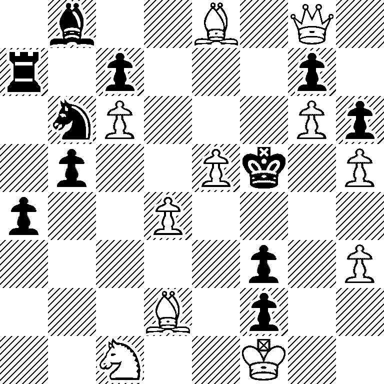 1b2B1Q1/r1p3p1/1nP3Pp/1p2Pk1P/p2P4/5p1P/3B1p2/2N2K2