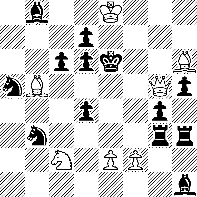 1b2K3/3p4/2ppk2B/nB4Qp/3p2p1/1n4rr/2N1PP2/7b