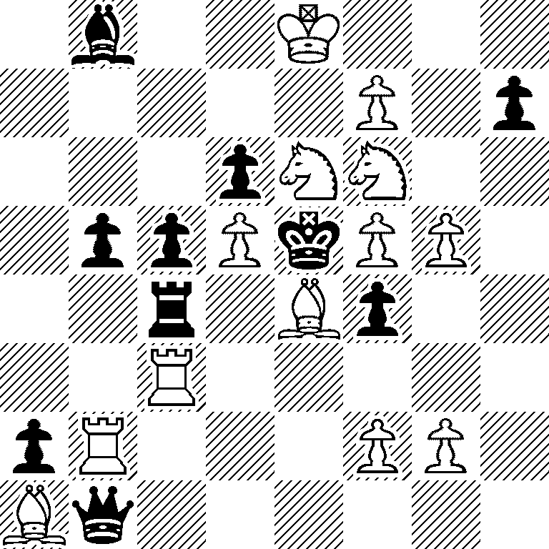 1b2K3/5P1p/3pNN2/1ppPkPP1/2r1Bp2/2R5/pR3PP1/Bq6