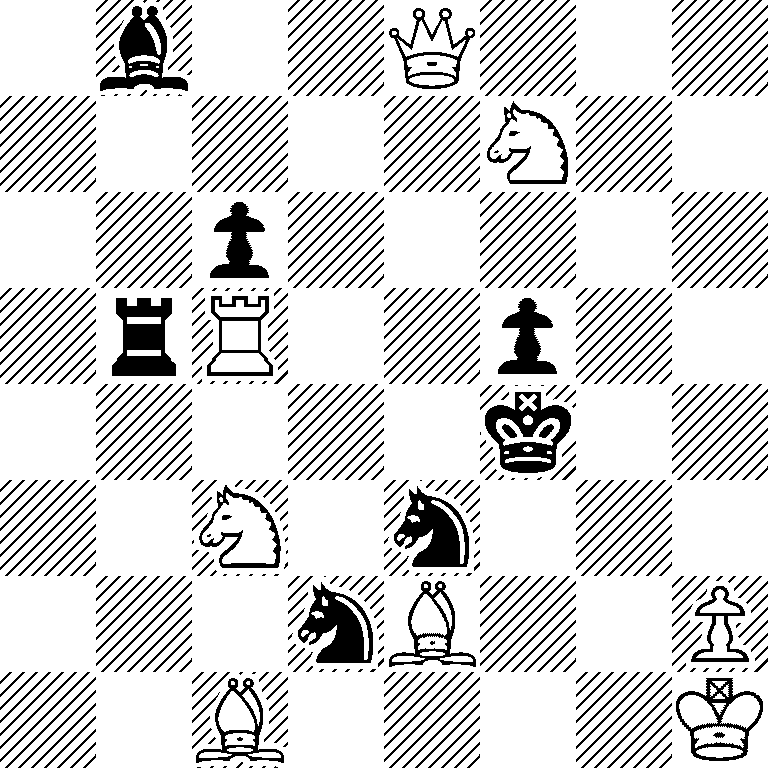 1b2Q3/5N2/2p5/1rR2p2/5k2/2N1n3/3nB2P/2B4K
