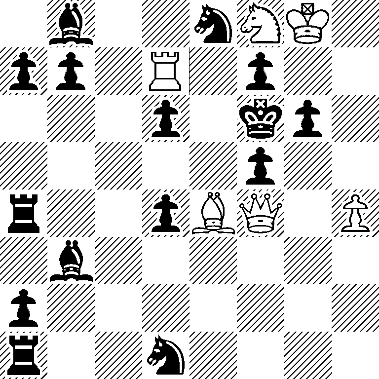 1b2nNK1/pp1R1p2/3p1kp1/5p2/r2pBQ1P/1b6/p7/r2n4