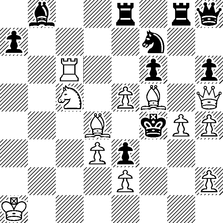 1b2r1rq/p4n2/2R2p1p/2N1PB1Q/3B1kPP/3Pp3/4P2P/K7