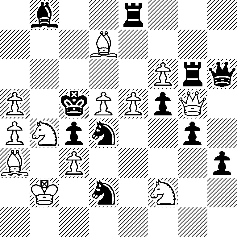 1b2r3/3B4/5Prq/P1kPPpQ1/PNpn2p1/B1P4p/1K1n1N2/8
