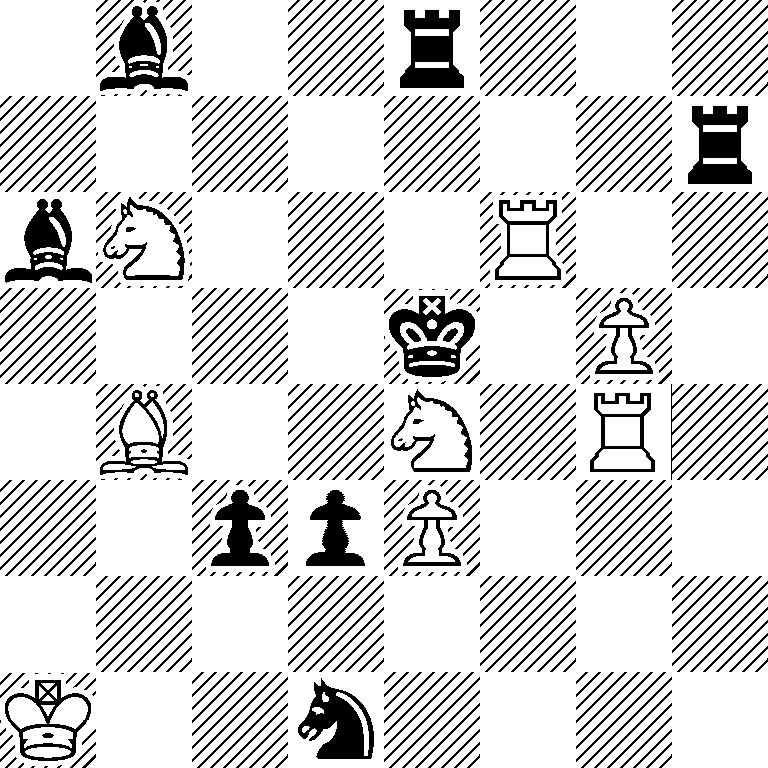 1b2r3/7r/bN3R2/4k1P1/1B2N1R1/2ppP3/8/K2n4