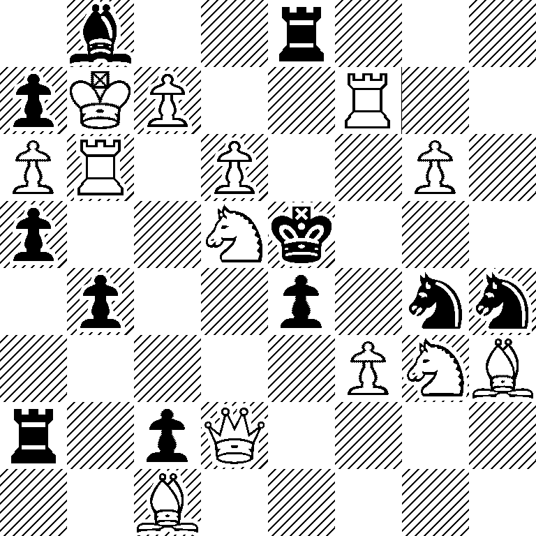 1b2r3/pKP2R2/PR1P2P1/p2Nk3/1p2p1nn/5PNB/r1pQ4/2B5