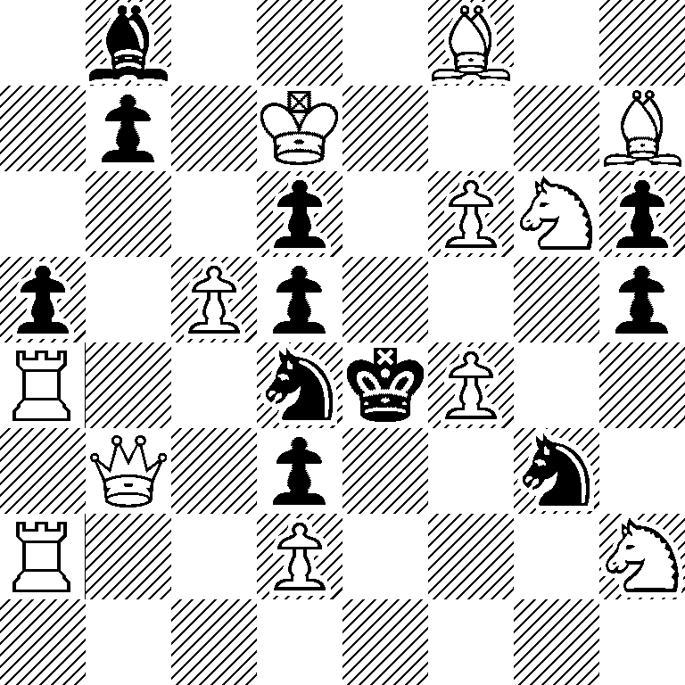 1b3B2/1p1K3B/3p1PNp/p1Pp3p/R2nkP2/1Q1p2n1/R2P3N/8