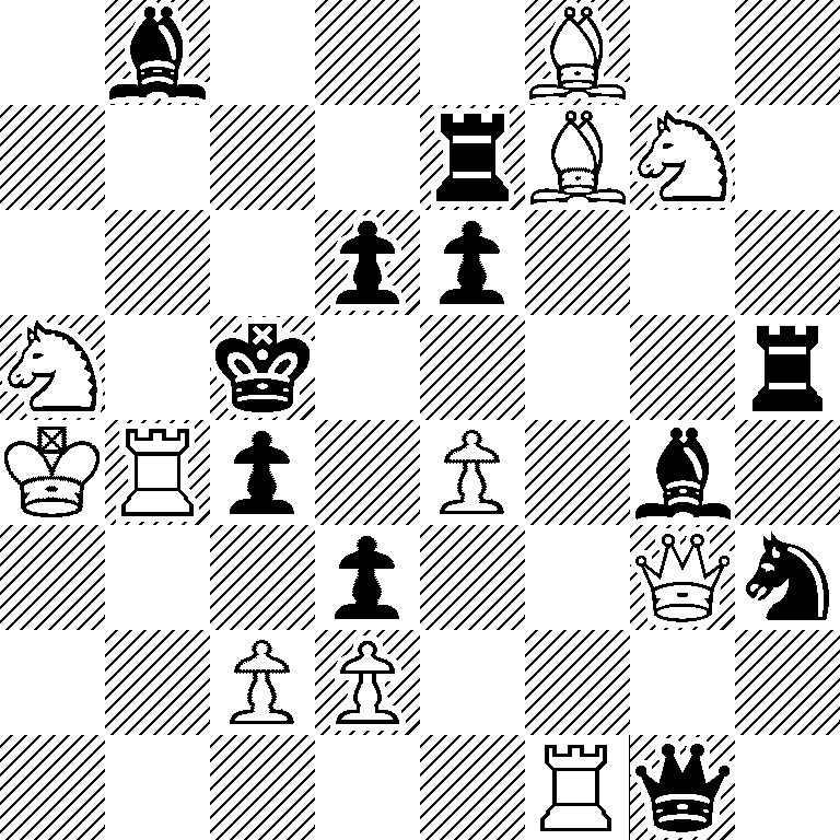 1b3B2/4rBN1/3pp3/N1k4r/KRp1P1b1/3p2Qn/2PP4/5Rq1