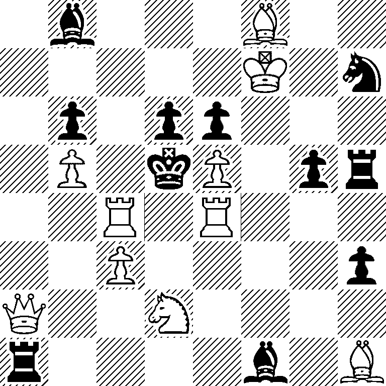 1b3B2/5K1n/1p1pp3/1P1kP1pr/2R1R3/2P4p/Q2N4/r4b1B