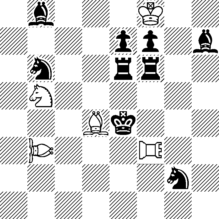 1b3K2/4pp1b/1s2rr2/1S6/3Bk3/1*1B3*1R2/6s1/8