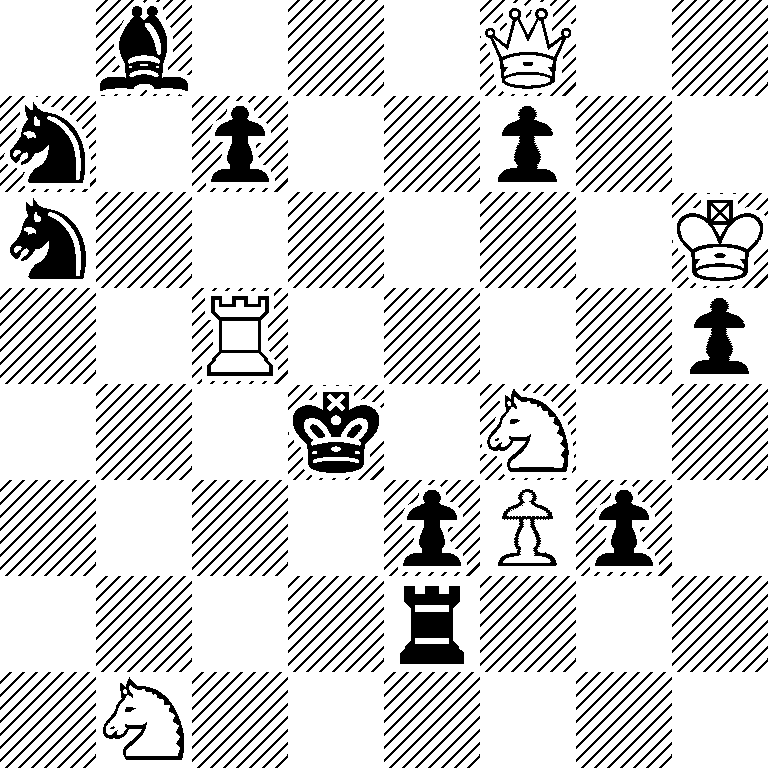 1b3Q2/n1p2p2/n6K/2R4p/3k1N2/4pPp1/4r3/1N6