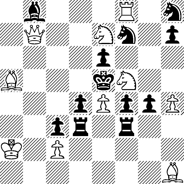1b3R1n/1Q2Nn1p/4p3/B3kN2/3pPppP/2pr1r2/K1P5/7B