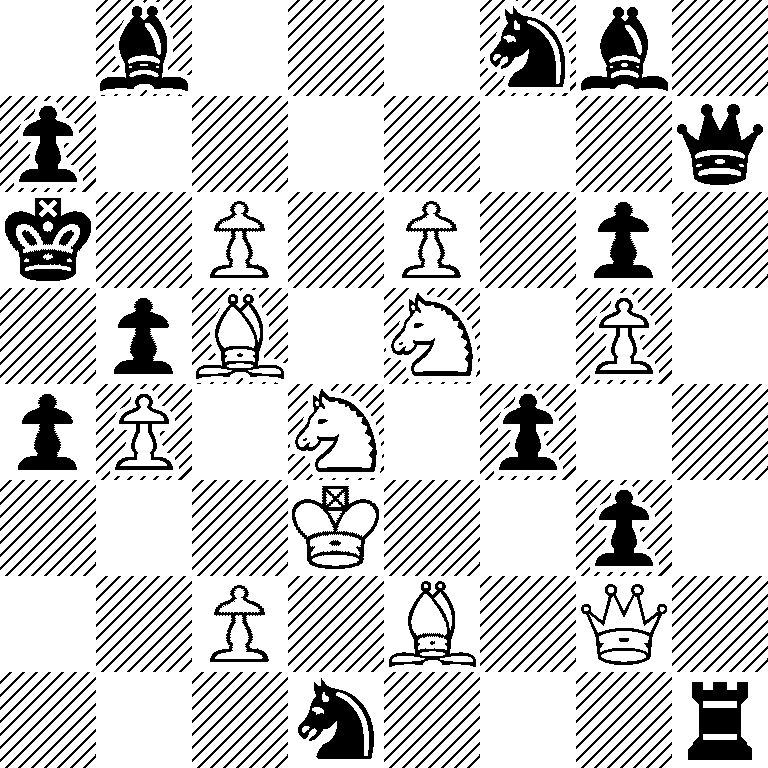 1b3nb1/p6q/k1P1P1p1/1pB1N1P1/pP1N1p2/3K2p1/2P1B1Q1/3n3r