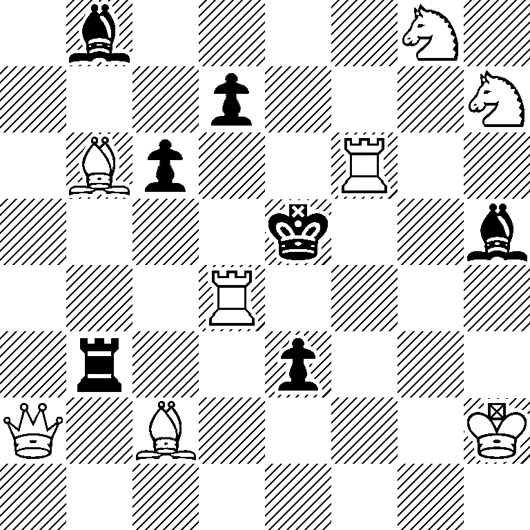 1b4N1/3p3N/1Bp2R2/4k2b/3R4/1r2p3/Q1B4K/8