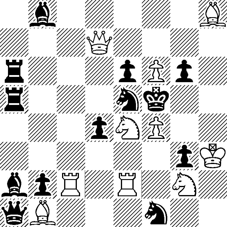 1b5B/3Q4/r3pPp1/r3nk2/3pNP2/6pK/bpR1R1N1/qB3n2