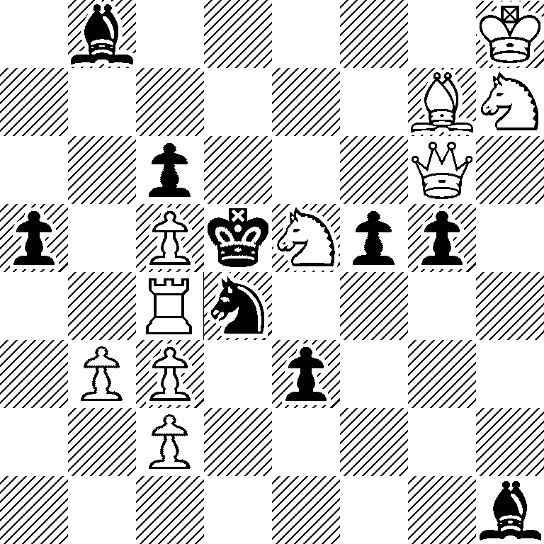 1b5K/6BN/2p3Q1/p1PkNpp1/2Rn4/1PP1p3/2P5/7b