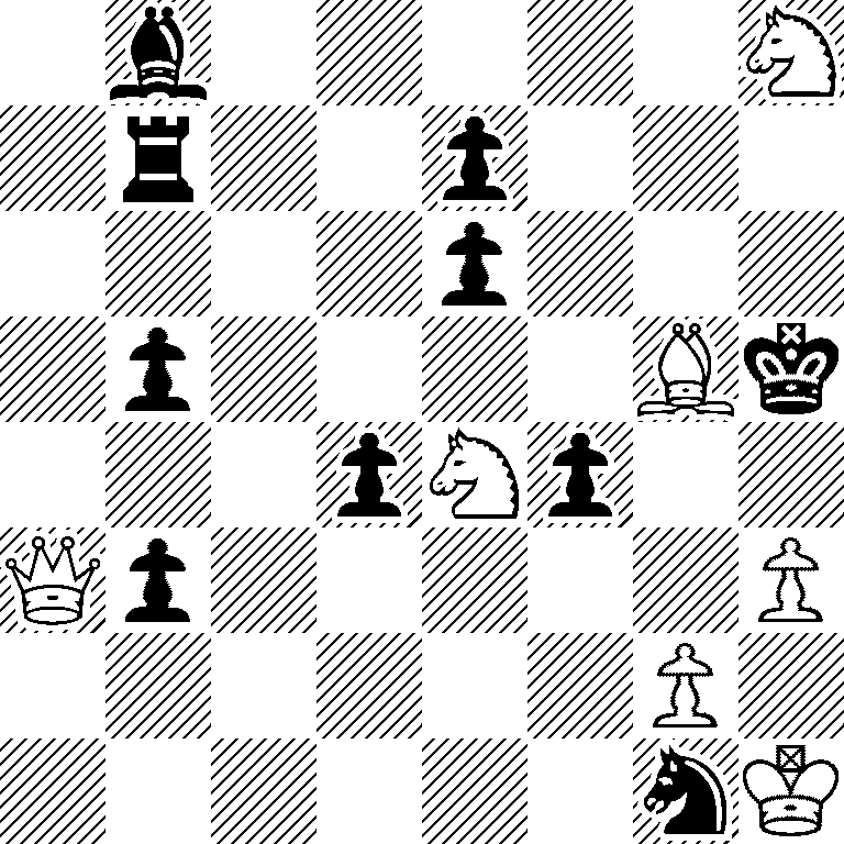 1b5N/1r2p3/4p3/1p4Bk/3pNp2/Qp5P/6P1/6nK