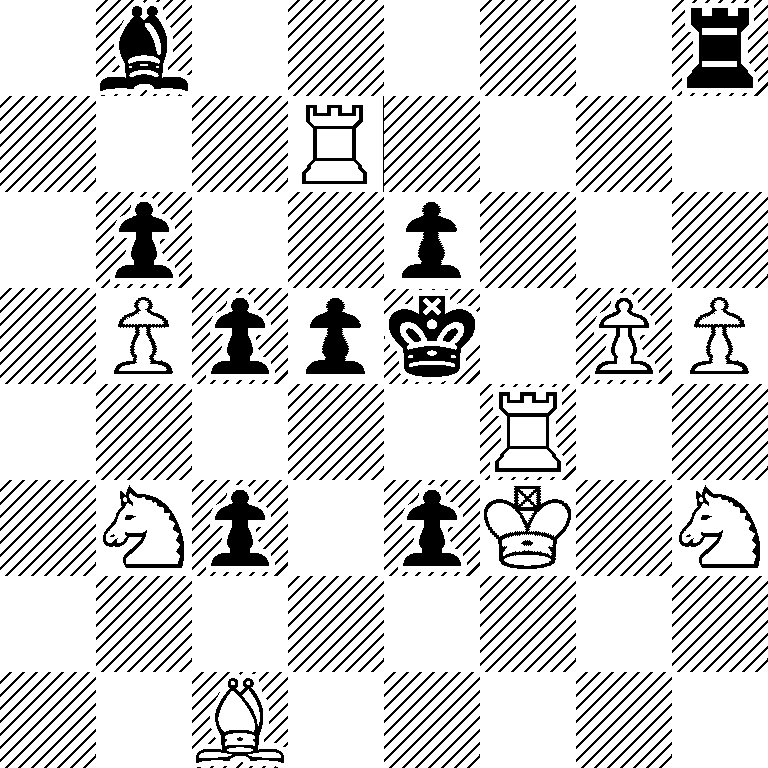 1b5r/3R4/1p2p3/1Pppk1PP/5R2/1Np1pK1N/8/2B5