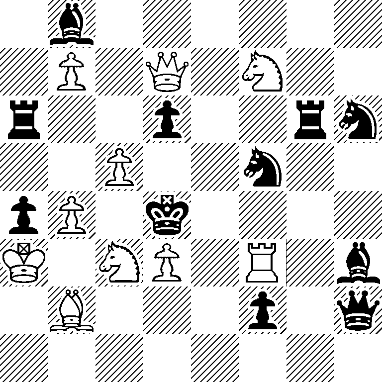1b6/1P1Q1N2/r2p2rn/2P2n2/pP1k4/K1NP1R1b/1B3p1q/8