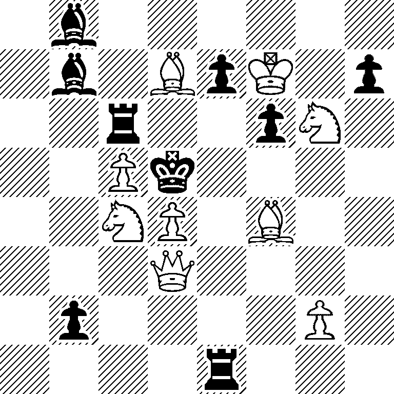1b6/1b1BpK1p/2r2pN1/2Pk4/2NP1B2/3Q4/1p4P1/4r3