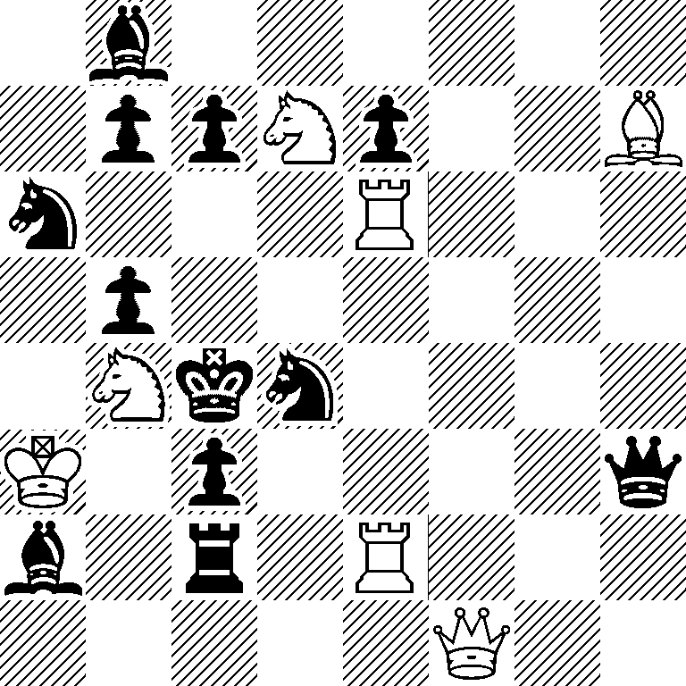 1b6/1ppNp2B/n3R3/1p6/1Nkn4/K1p4q/b1r1R3/5Q2