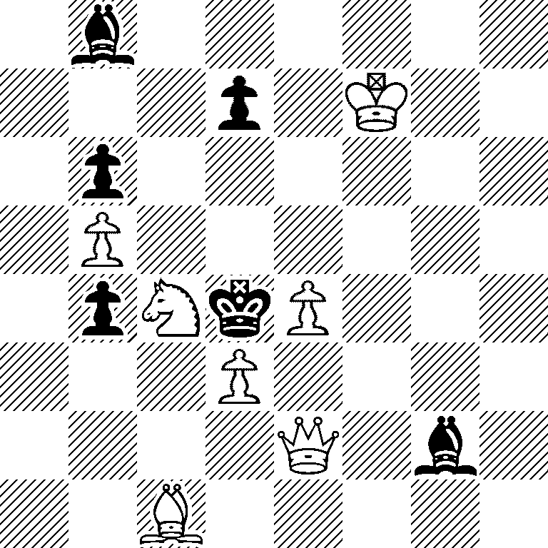 1b6/3p1K2/1p6/1P6/1pNkP3/3P4/4Q1b1/2B5