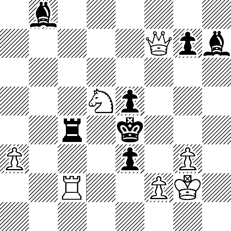 1b6/5Qpb/8/3Np3/2r1k3/P3p1P1/2R2PK1/8