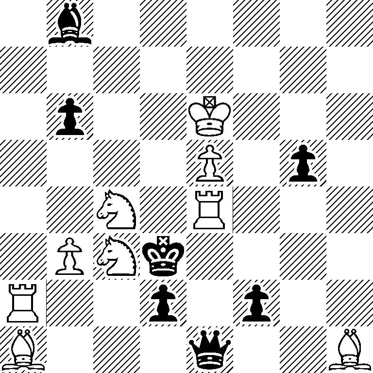 1b6/8/1p2K3/4P1p1/2N1R3/1PNk4/R2p1p2/B3q2B