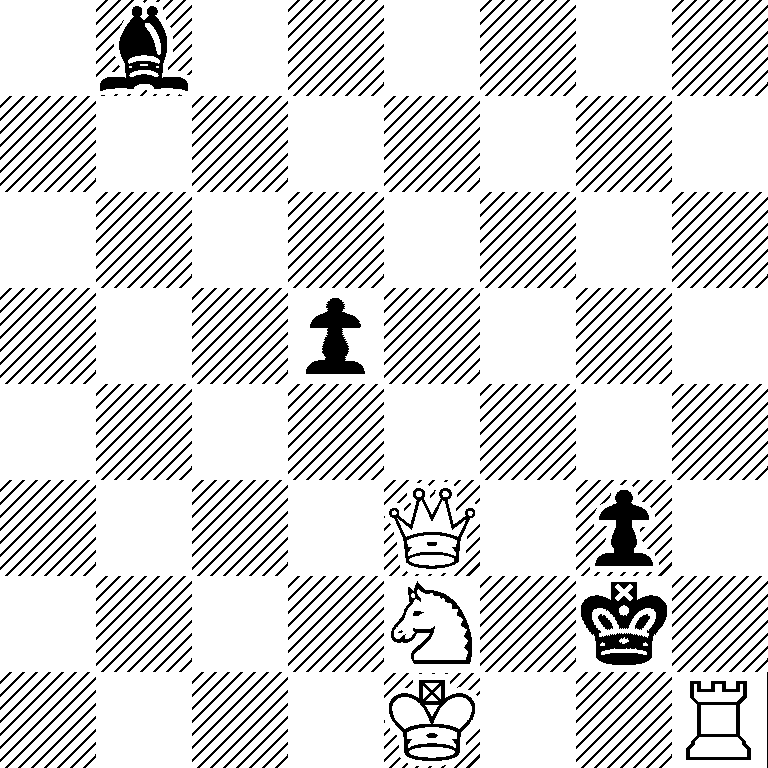 1b6/8/8/3p4/8/4Q1p1/4N1k1/4K2R