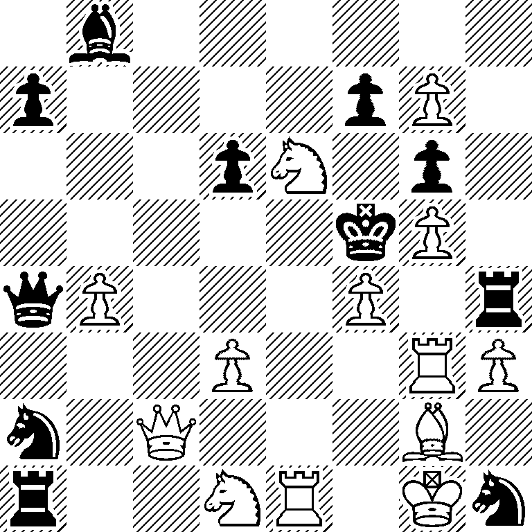 1b6/p4pP1/3pN1p1/5kP1/qP3P1r/3P2RP/n1Q3B1/r2NR1Kn