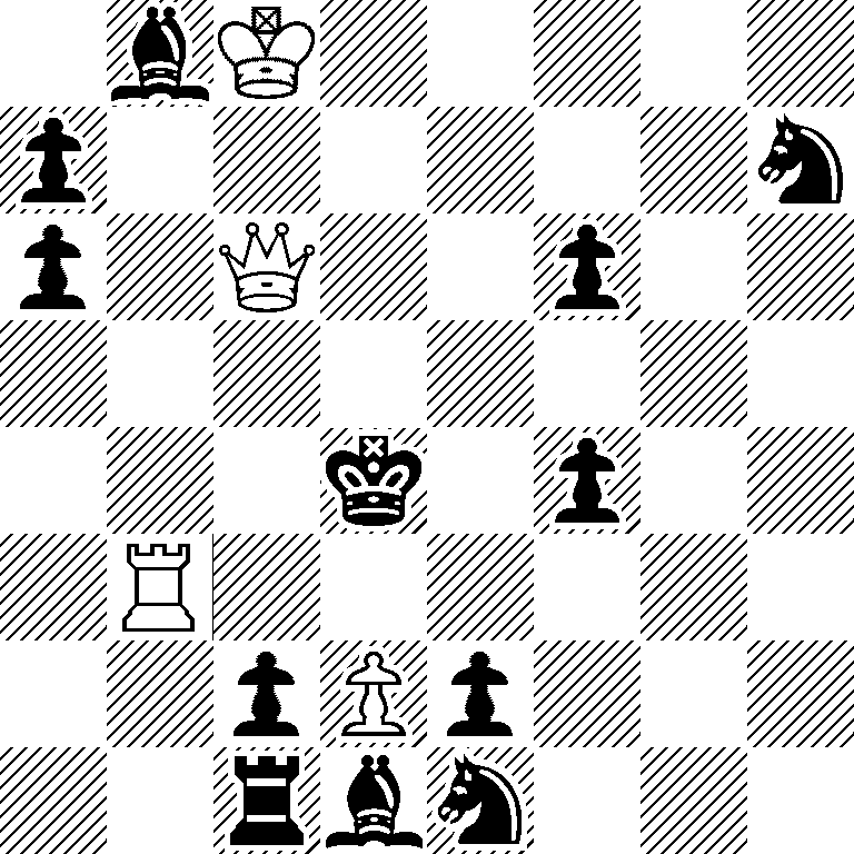 1bK5/p6n/p1Q2p2/8/3k1p2/1R6/2pPp3/2rbn3